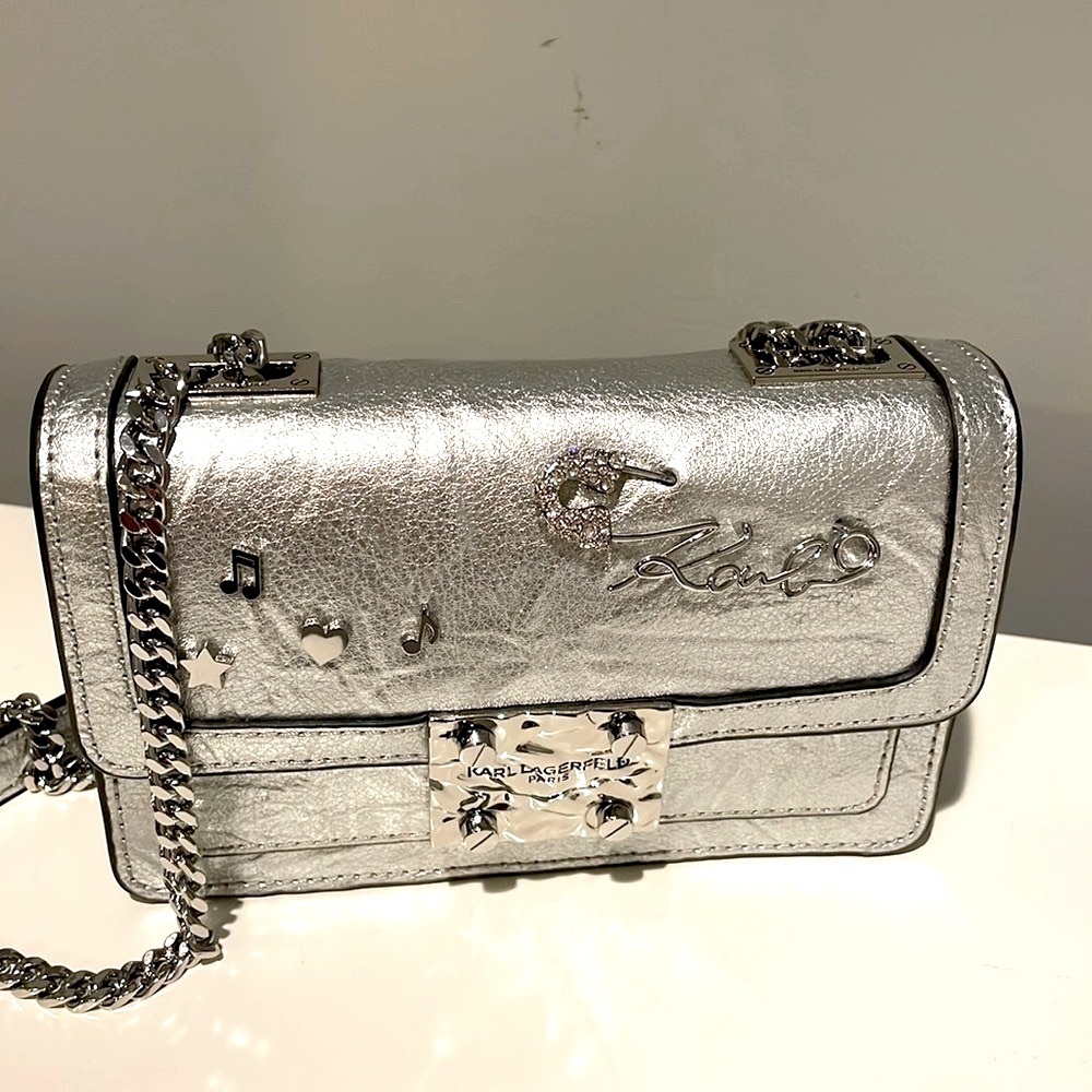 Karl Lagerfeld 2024 Fall SAMPLE Adjustable Shoulder Crossbody New